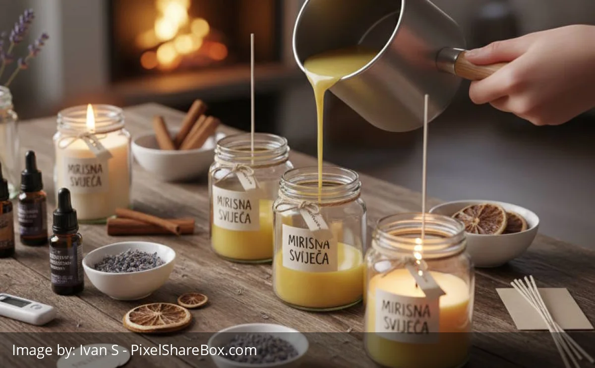 izrada mirisnih svijeća